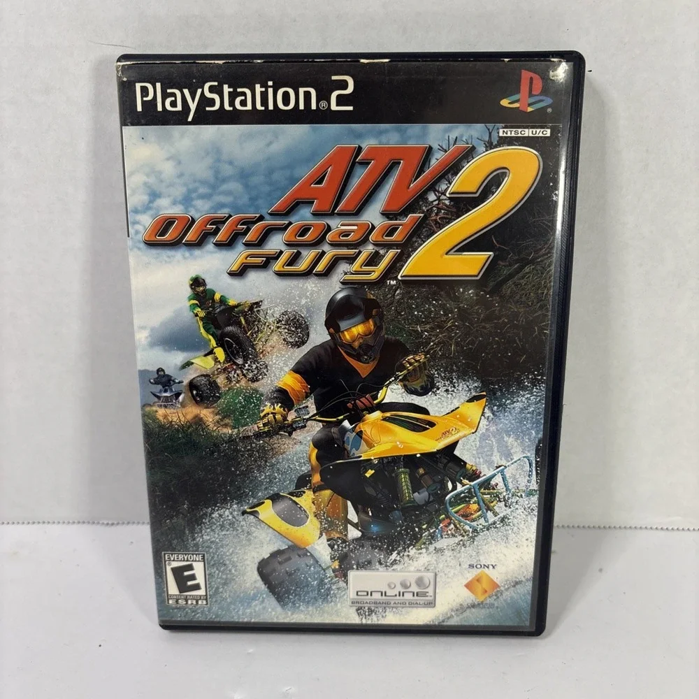 ATV Offroad Fury 2 Sony PlayStation 2 PS2 Racing Game CIB Complete Manual 2002